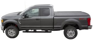 Chevrolet Silverado Retractable Tonneau Cover - Pace Edwards - UltraGroove Metal - Matte Black - `88-`13